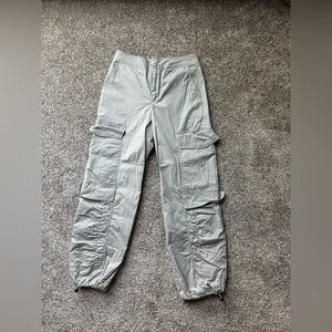 Cotton Candy Light Gray Cargo Pants